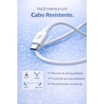 Cabo Micro USB V8 para Kindle – Carregamento Rápido e Transferência de Dados – Compatível com Kindle até Geração 10 – Cabo Resistente e Durável - Imagem 4