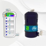 Purificador Água Top Life Alcalina Ionizada Ozonio Gelada He Oxi Preto 127V - Imagem 6