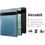 Webookers WB, Capa Novo Kindle Paperwhite 11a geração 2021 - WB Silicone Flexível e Sensor Magnético- Freedom Preta - Imagem 3