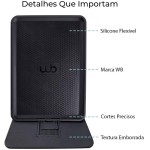 Webookers WB, Capa Novo Kindle Paperwhite 11a geração 2021 - WB Silicone Flexível e Sensor Magnético- Freedom Preta - Imagem 5