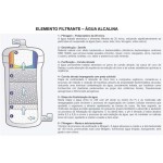 Purificador Alcalino e Ozonizado Água natural Blue Oxi (220v) (Preto) - Imagem 4