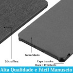 Capa Compatível Com Novo Kindle 11ª Geração 6" Polegadas 2024 e 2022 (RS23CV e C2V2L3) - Rígida Com Alça + Caneta Touch - Sistema de Hibernação - Fechamento Magnético - (NÃO SERVE NO PAPERWHITE) - Imagem 5