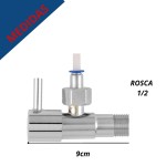 Adptador De Metal Para Filtro, Registro De Metal Para Purificador - Imagem 2
