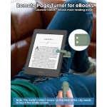 Virador de página remoto para acessórios de leitura Kindle, clique para iPad, iPhone, tablets Android, e-book, leitura, barulhos de leitura, obturador remoto para câmera, controle de selfie - Imagem 4