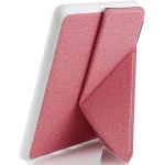Capa Kindle Paperwhite 11ª geração 2021 - WB Ultra leve Silicone Flexível e Sensor Magnético - Origami Tecido Rosa (Não Compatível com Kindle 11ª geração ou Kindle Paperwhite 10ª Geração) - Imagem 3