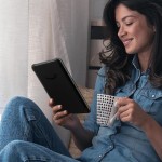 Capa Para Kindle Paperwhite 12ª Geração e Kindle Colorsoft 7 Polegadas (SA569P, SA568B, SA58CB, SA59CP) - Transparente + Película Protetora - Imagem 3