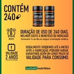 Curcuma em capsulas 500mg Kit 2 Potes curcuma Longa Natural 240 Cápsulas Açafrão Terra Puro Pura - Imagem 4