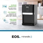 Purificador de Água Eos Mineralle com Compressor Preto Epc02p 220v - Imagem 5