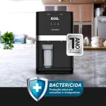 Purificador de Água Eos Mineralle com Compressor Preto Epc02p 220v - Imagem 7