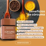 CÚRCUMA 100% PURA - Fórmula com Máxima Concentração e Biodisponibilidade - 60 doses - Imagem 3