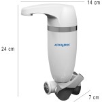 Filtro Purificador de ?gua Acqua Premium Single 1/4 de Volta de Parede + 1 Refil (Branco) - Imagem 4
