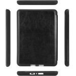 Capa Kindle 10ª geração - WB Premium Sensor Magnético Silicone Flexível - Couro Preta - Imagem 3
