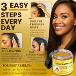 YBW Raw Batana Oil by Dr. Sebi Organic Raw Honduras Oil for Hair Growth - 100% Pure & Natural for Thicker, Stronger Hair for Men and Women - Imagem 3
