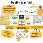 Kampo de Ervas, Curcumina e Cúrcuma Pura Orgânica 90cps de 600mg Kampo Ervas - Imagem 3