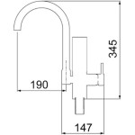 PURIFICADOR TORNEIRA ACQUA CLASS MESA LORENZETTI 1143 C24 Cromado - Imagem 6