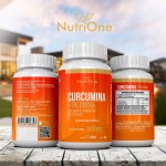 Cúrcuma Longa Concentrada (Curcumina) + Treonina 60 Caps - Nutrione 95% Curcuminóides - Imagem 3