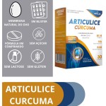 Articulice Curcuma com Glucosaminoglicanos Ácido Hialuronico Colageno Tipo 2 com Curcuma Colageno Suplemento para Articulações Mobilidade e Flexibilidade 30 comprimidos - Imagem 6