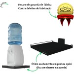 Suporte De Parede Para Bebedouro Purificador De Água Preto - Imagem 7