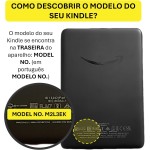 Capa de Proteção Case Kindle Paperwhite 11ª Geração 6.8' (apenas os modelos M2l3ek/m2l4ek) (Preta) - Imagem 6