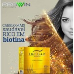Prowin Imegar Hair Vitaminas 60cps Crescimento e Fortalecimento Capilar para todos os tipos de cabelo, Unissex-Adultos - Imagem 3