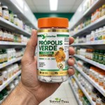 Própolis Verde com Cúrcuma e Gengibre + Vitaminas C E D3 e Zinco, 500mg 120 Cápsulas, 2 Meses de Uso, Alta Concentração - Imagem 4