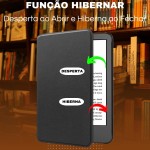 Capa Case Kindle 11ª Geração 2022 6 C2v2l3 + Película DM ACESSÓRIOS (MÁRMORE LILÁS) - Imagem 4