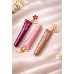 Gloss Hidratante Miss com Chaveiro Floral | Labial com Cor + Brilho + Hidratação (Berry, Pink e Nude) (Cereja)