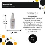 Sérum Booster Capilar Hair Grow, 60ml, Crescimento Acelerado, Fortalecimento, Antiqueda, Estímulo do Couro Cabeludo,Tônico para Cabelos Textura Leve e Uso Diário - Imagem 8