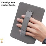 Capa para Kindle Paperwhite SA568B/SA569P SIGNATURE 2024 Com Alça + Película - Tela 7 - Case Kindle 12th Geração Paperwhite (Verde) - Imagem 4
