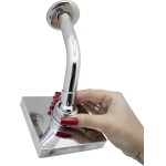 Chuveiro Soft Rubi Square Articulavel - Imagem 6