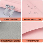 HoYiXi Bolsa universal para Kindle Paperwhite/Colorsoft 2024-2012 de 15,2 cm, 17,3 cm, compatível com Kindle/Kobo/Tolino/Sony, 15,2 cm com capa protetora antiqueda, rosa - Imagem 5