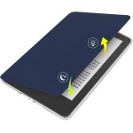 Capa para Kindle 6 polegadas Coloridas com Fundo TPU RS23CV/C2V2L3 (11ª Geração 2024/2022) + Película (Azul Escuro) - Imagem 3