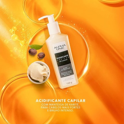 Acidificante Capilar pH Control Alpha Line Branco