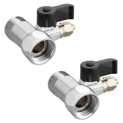 Adaptador para Purificador de Água 1/2 com Registro Saída 1/4 (2)