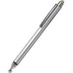 BoxWave Caneta Stylus compatível com Amazon Kindle Colorsoft Signature Edition 1ª geração (7 polegadas) - Caneta capacitiva DualTip, ponta de fibra de ponta de disco, caneta Stylus capacitiva - prata - Imagem 2