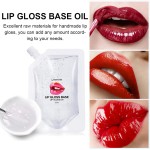 Brilho Labial Transparente, Base Hidratante Para Brilho Labial, Óleo Base Para Brilho Labial, Primer Para Maquiagem Labial, Primer Para Bálsamos Labiais Artesanais - 50Ml (1un, Transparente) - Imagem 2