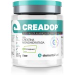 CREADOP Creapure Creatina Monohidratada Pura Sabor Natural Pote 300g, elemento Puro