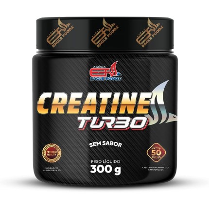 CREATINE TURBO 300G Micronizada de Alta Performance EAGLE