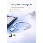 Cabo Micro USB V8 para Kindle – Carregamento Rápido e Transferência de Dados – Compatível com Kindle até Geração 10 – Cabo Resistente e Durável - Imagem 2