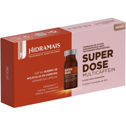 Caffeine Hair Treatment Hidramais - Super Dose Multicaffein - Crescimento Acelerado e Queda Reduzida - Scalp Stimulator