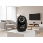 Câmera Babá Eletrônica Wi-Fi com Áudio Bidirecional, Visão Noturna Infravermelha, Detecção de Movimento, Monitoramento em Tempo Real pelo Celular e Sistema Bivolt Automático. - Imagem 2