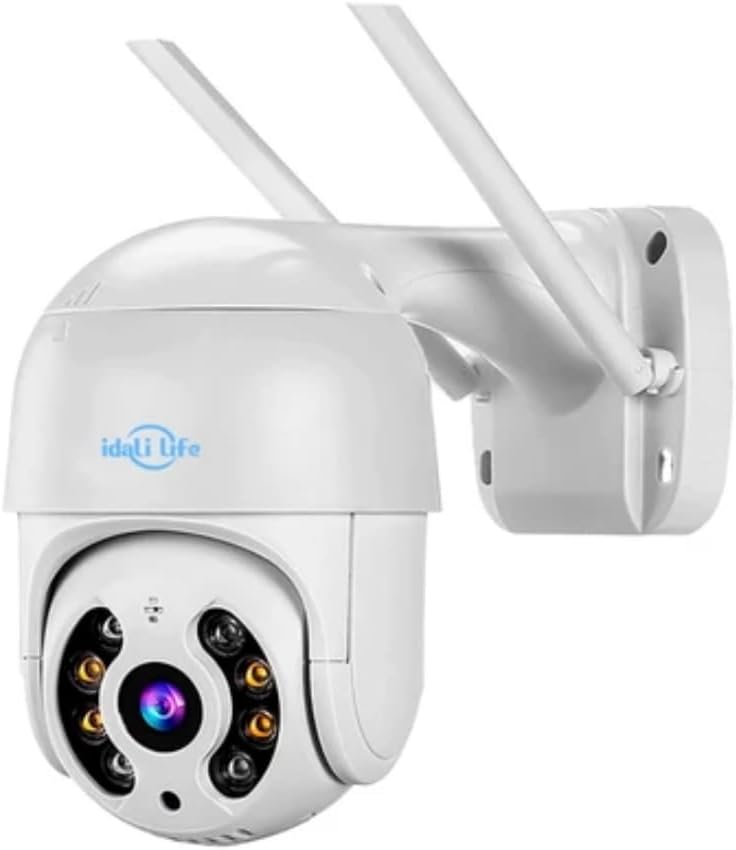 Camera-De-Seguranca-Wi-fi-Externa-A-Prova-Dagua-Full-HD.jpg Câmera De Segurança Wi-fi Externa À Prova D'água Full HD Monitoramento Speed Idali Life