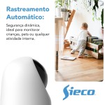 Câmera de Segurança IP Wi-Fi S33, Resolução 3MP (2048x1536), Pan/Tilt 360°, Visão Noturna, Áudio Bidirecional, Detecção de Movimento, Compatível com Alexa e Google - Garantia 3 Anos - Imagem 2