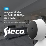 Câmera de Segurança Wi-Fi S30, 1080p Full HD, Áudio Bidirecional, Detecção de Movimento, com Cartão Lexar 32GB Classe 10, Monitoramento Remoto - Imagem 2