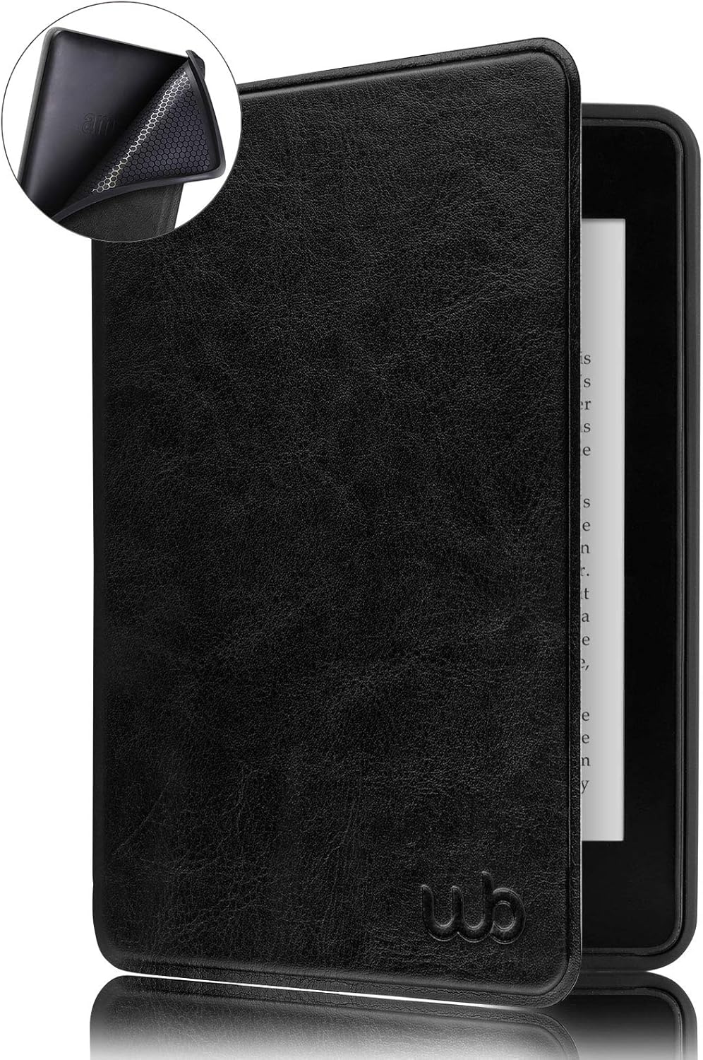 Capa-Kindle-10a-geracao-WB-Premium-Sensor-Magnetico-Silicone.jpg Capa Kindle 10ª geração - WB Premium Sensor Magnético Silicone Flexível - Couro Preta