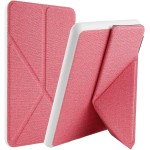 Capa Kindle Paperwhite 11ª geração 2021 - WB Ultra leve Silicone Flexível e Sensor Magnético - Origami Tecido Rosa (Não Compatível com Kindle 11ª geração ou Kindle Paperwhite 10ª Geração)