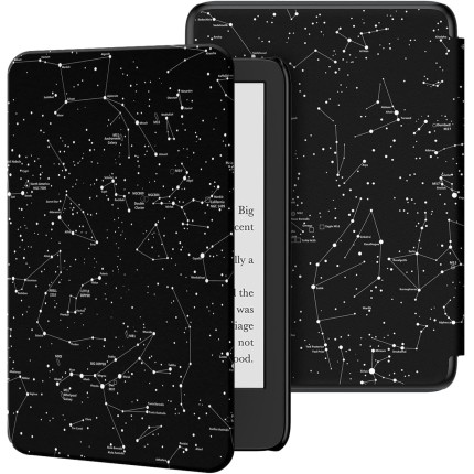 Capa Kindle Paperwhite SA568B/SA569P SIGNATURE 2024 Com Alça + Película - Tela 7 - Case Kindle 12th Geração Paperwhite (Signos)