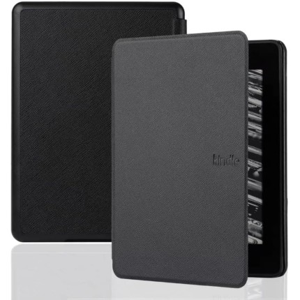 Capa Para Kindle Paperwhite 11ª Geração 6,8” (Modelos 2021 – M2L3EK e M2L4EK) – Auto Hibernação – Fechamento Magnético – Leve, Rígida e com Encaixe Perfeito (Preto)