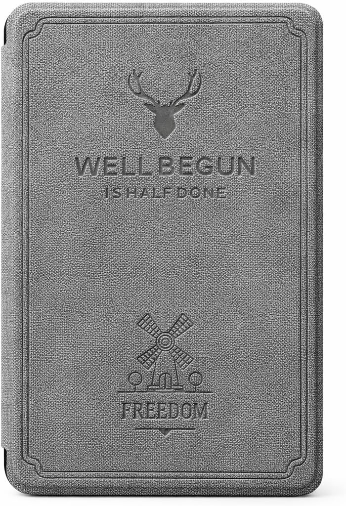 Capa-para-Kindle-11a-Geracao-20222024-C2V2L3-e-RS23CV-–.jpg Capa para Kindle 11ª Geração (2022/2024) C2V2L3 e RS23CV) – (OBS : NÃO É COMPATÍVEL COM O KINDLE PAPERWHITE) Estilo Vintage Elegante, Proteção Completa com Fecho Magnético Cinza