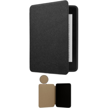 Capa para Kindle 11ª Geração 6” (2022/2024) – Hibernação Automática, Fecho Magnético, Leve e Resistente – Preta – Não Compatível com Paperwhite 11
